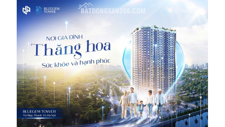 Bán căn hộ chung cư BlueGem Tower Thanh Trì - 3 PN - 100m2 - 6 tỷ
